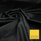 29 COLOURS- Silky Smooth Stretch Twinkle Sparkle Satin Dress Fabric Drape Lining