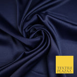 29 COLOURS- Silky Smooth Stretch Twinkle Sparkle Satin Dress Fabric Drape Lining