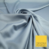 29 COLOURS- Silky Smooth Stretch Twinkle Sparkle Satin Dress Fabric Drape Lining