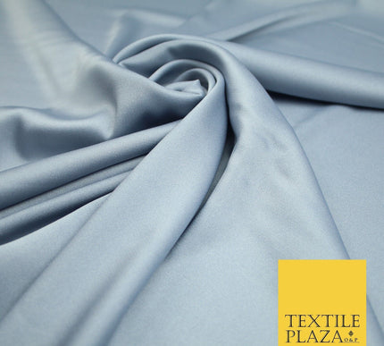 29 COLOURS- Silky Smooth Stretch Twinkle Sparkle Satin Dress Fabric Drape Lining