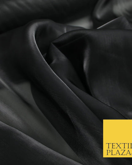 22 COLOURS - Soft Crystal Organza Shimmer Sheer Voile Draping Veil Dress Fabric
