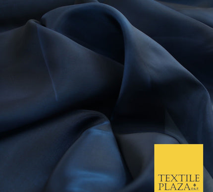 22 COLOURS - Soft Crystal Organza Shimmer Sheer Voile Draping Veil Dress Fabric