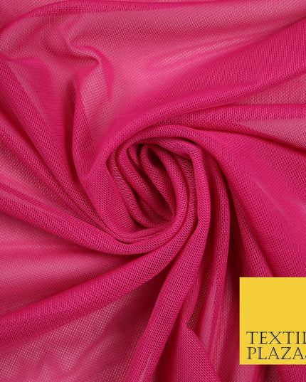 33 COLOURS Premium Quality Stretch Power Mesh Net Fabric Lingerie Costume Dance