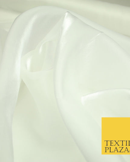 22 COLOURS - Soft Crystal Organza Shimmer Sheer Voile Draping Veil Dress Fabric