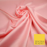 29 COLOURS- Silky Smooth Stretch Twinkle Sparkle Satin Dress Fabric Drape Lining