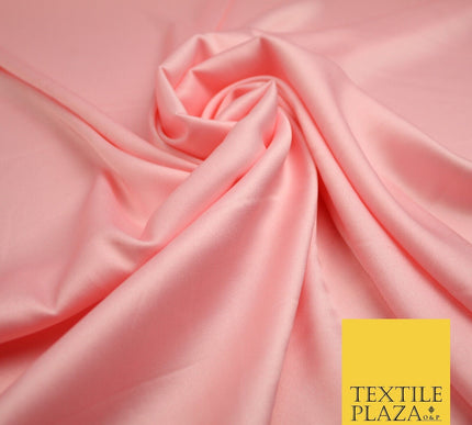 29 COLOURS- Silky Smooth Stretch Twinkle Sparkle Satin Dress Fabric Drape Lining