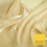 22 COLOURS - Soft Crystal Organza Shimmer Sheer Voile Draping Veil Dress Fabric