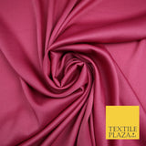 29 COLOURS- Silky Smooth Stretch Twinkle Sparkle Satin Dress Fabric Drape Lining