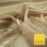 22 COLOURS - Soft Crystal Organza Shimmer Sheer Voile Draping Veil Dress Fabric