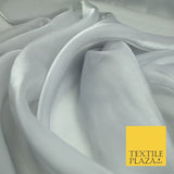 22 COLOURS - Soft Crystal Organza Shimmer Sheer Voile Draping Veil Dress Fabric