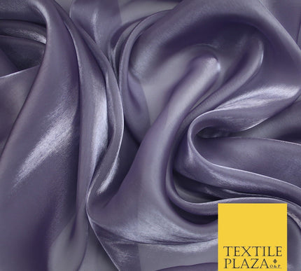 22 COLOURS - Soft Crystal Organza Shimmer Sheer Voile Draping Veil Dress Fabric