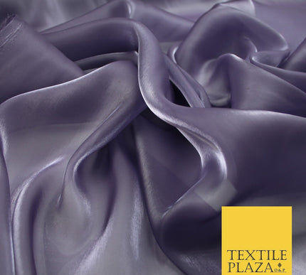 22 COLOURS - Soft Crystal Organza Shimmer Sheer Voile Draping Veil Dress Fabric