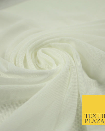 33 COLOURS Premium Quality Stretch Power Mesh Net Fabric Lingerie Costume Dance