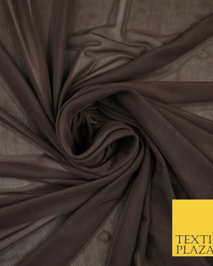 33 COLOURS Premium Quality Stretch Power Mesh Net Fabric Lingerie Costume Dance