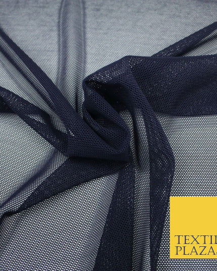 33 COLOURS Premium Quality Stretch Power Mesh Net Fabric Lingerie Costume Dance