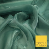 22 COLOURS - Soft Crystal Organza Shimmer Sheer Voile Draping Veil Dress Fabric