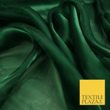 22 COLOURS - Soft Crystal Organza Shimmer Sheer Voile Draping Veil Dress Fabric