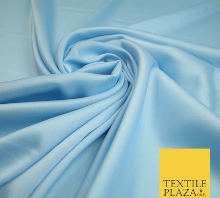 29 COLOURS- Silky Smooth Stretch Twinkle Sparkle Satin Dress Fabric Drape Lining