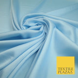 29 COLOURS- Silky Smooth Stretch Twinkle Sparkle Satin Dress Fabric Drape Lining
