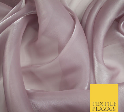 22 COLOURS - Soft Crystal Organza Shimmer Sheer Voile Draping Veil Dress Fabric