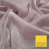 22 COLOURS - Soft Crystal Organza Shimmer Sheer Voile Draping Veil Dress Fabric