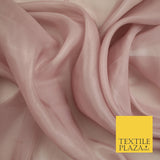 22 COLOURS - Soft Crystal Organza Shimmer Sheer Voile Draping Veil Dress Fabric
