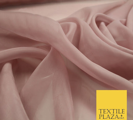 22 COLOURS - Soft Crystal Organza Shimmer Sheer Voile Draping Veil Dress Fabric