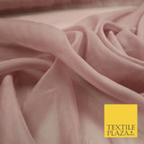 22 COLOURS - Soft Crystal Organza Shimmer Sheer Voile Draping Veil Dress Fabric