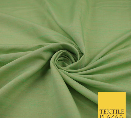 5 COLOURS Plain Two Tone Shot Dyed Faux Dupion Raw Silk Polyester Dress Fabric