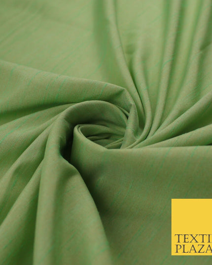 5 COLOURS Plain Two Tone Shot Dyed Faux Dupion Raw Silk Polyester Dress Fabric