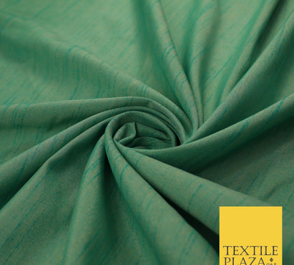 5 COLOURS Plain Two Tone Shot Dyed Faux Dupion Raw Silk Polyester Dress Fabric