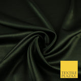 OVER 45 COLOURS - Plain Solid Crepe Back Satin Fabric Material Dress Bridal 45"