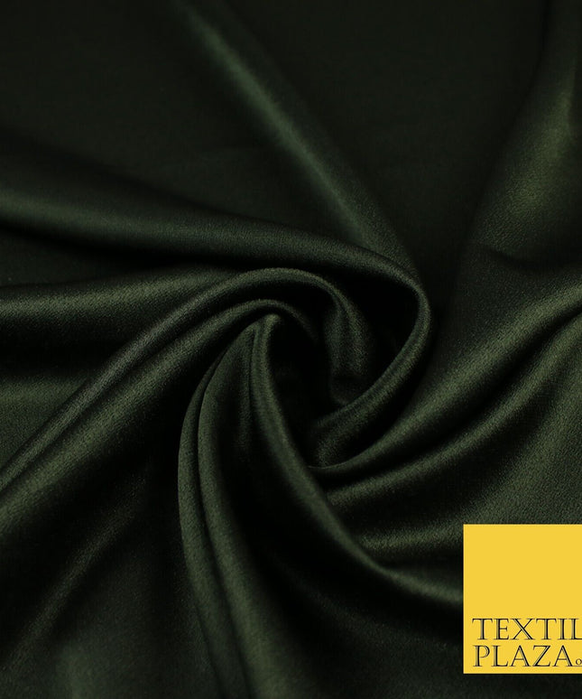 OVER 45 COLOURS - Plain Solid Crepe Back Satin Fabric Material Dress Bridal 45"