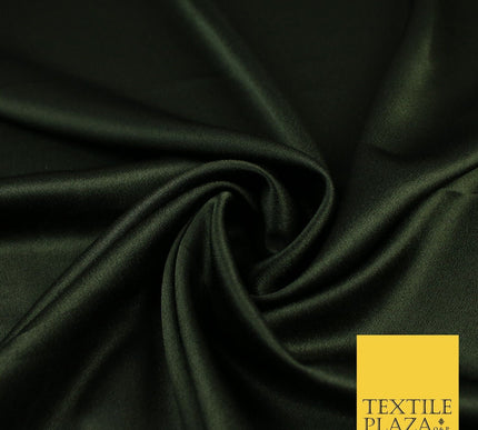 OVER 45 COLOURS - Plain Solid Crepe Back Satin Fabric Material Dress Bridal 45"