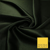 OVER 45 COLOURS - Plain Solid Crepe Back Satin Fabric Material Dress Bridal 45"