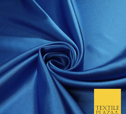 OVER 45 COLOURS - Plain Solid Crepe Back Satin Fabric Material Dress Bridal 45"
