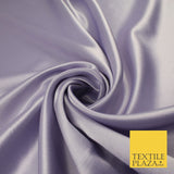 OVER 45 COLOURS - Plain Solid Crepe Back Satin Fabric Material Dress Bridal 45"
