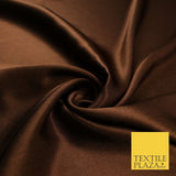 OVER 45 COLOURS - Plain Solid Crepe Back Satin Fabric Material Dress Bridal 45"