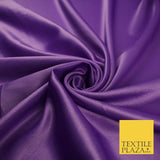 OVER 45 COLOURS - Plain Solid Crepe Back Satin Fabric Material Dress Bridal 45"