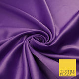 OVER 45 COLOURS - Plain Solid Crepe Back Satin Fabric Material Dress Bridal 45"