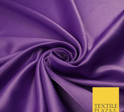 OVER 45 COLOURS - Plain Solid Crepe Back Satin Fabric Material Dress Bridal 45"