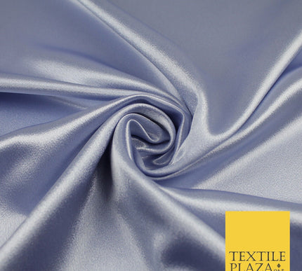 OVER 45 COLOURS - Plain Solid Crepe Back Satin Fabric Material Dress Bridal 45"