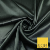 OVER 45 COLOURS - Plain Solid Crepe Back Satin Fabric Material Dress Bridal 45"