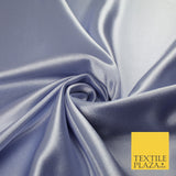 OVER 45 COLOURS - Plain Solid Crepe Back Satin Fabric Material Dress Bridal 45"