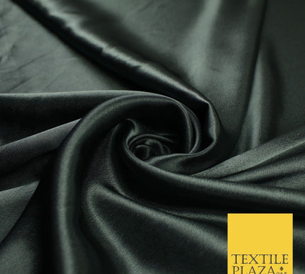 OVER 45 COLOURS - Plain Solid Crepe Back Satin Fabric Material Dress Bridal 45"