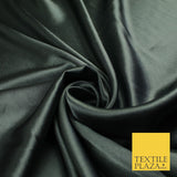 OVER 45 COLOURS - Plain Solid Crepe Back Satin Fabric Material Dress Bridal 45"