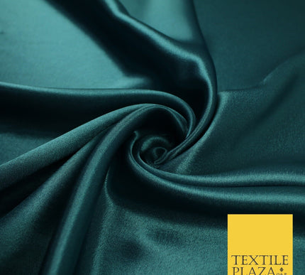 OVER 45 COLOURS - Plain Solid Crepe Back Satin Fabric Material Dress Bridal 45"