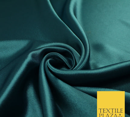 OVER 45 COLOURS - Plain Solid Crepe Back Satin Fabric Material Dress Bridal 45"
