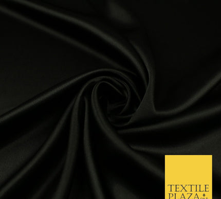 OVER 45 COLOURS - Plain Solid Crepe Back Satin Fabric Material Dress Bridal 45"