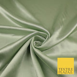 OVER 45 COLOURS - Plain Solid Crepe Back Satin Fabric Material Dress Bridal 45"